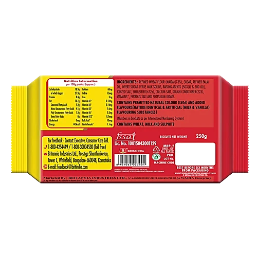 Britannia Biscuits - Marie Gold, 2x250 g Multipack