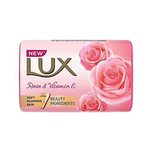 Lux Rose & Vitamin E Soap, 150 g (Pack of 3)