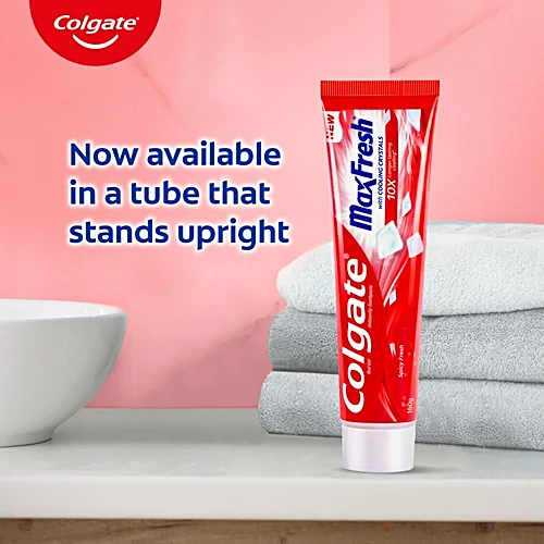 Colgate Toothpaste - Maxfresh Spicy Red, Gel, 4x150 g Multipack