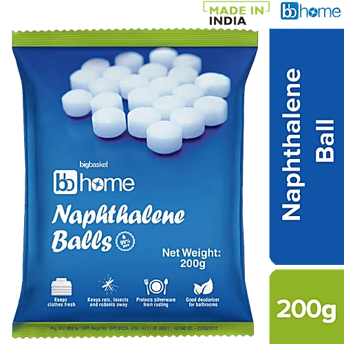 bb home Naphthalene Balls, 200 g Pouch