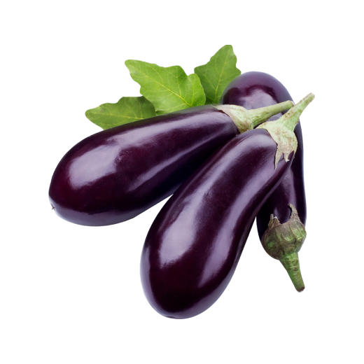 Kalo Gol Begun (Round Brinjals Black) ±35 gm