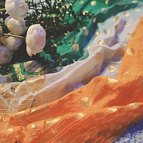 House of Festivals Tricolour Tiranga Themed Dupatta, 1 pc