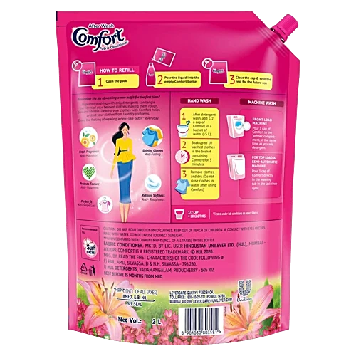 Comfort After Wash Fabric Conditioner - Lily Fresh, 2 L