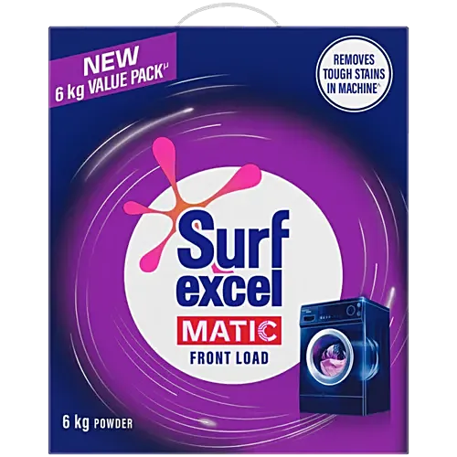 Surf Excel Matic Front Load Detergent Powder, 6 kg