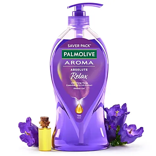 Palmolive Aroma Absolute Relax Shower Gel - With Ylang Ylang Essential Oil & Iris, 750 ml