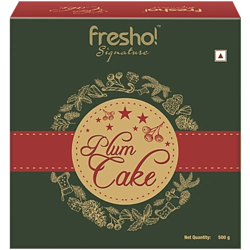 fresho! Signature Plum Cake - Rich Fruit, 500 g