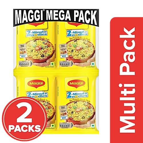 MAGGI 2-Minute Instant Noodles - Masala, 2 x 840 g Multipack